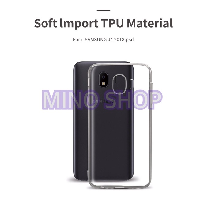 SOFTCASE TRANSPARAN SAMSUNG J4 2018 J400 PREMIUM CLEAR SOFT CASE