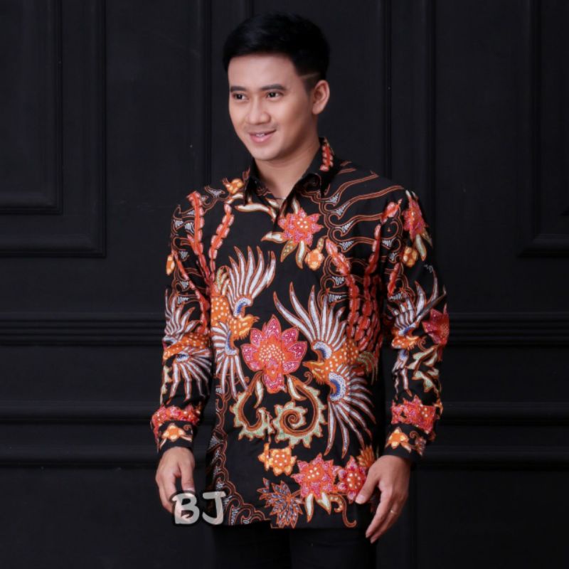 Kemeja Batik Tulis Pria Lengan Panjang BatikTulis KemejaTulis Baju Batik Pria