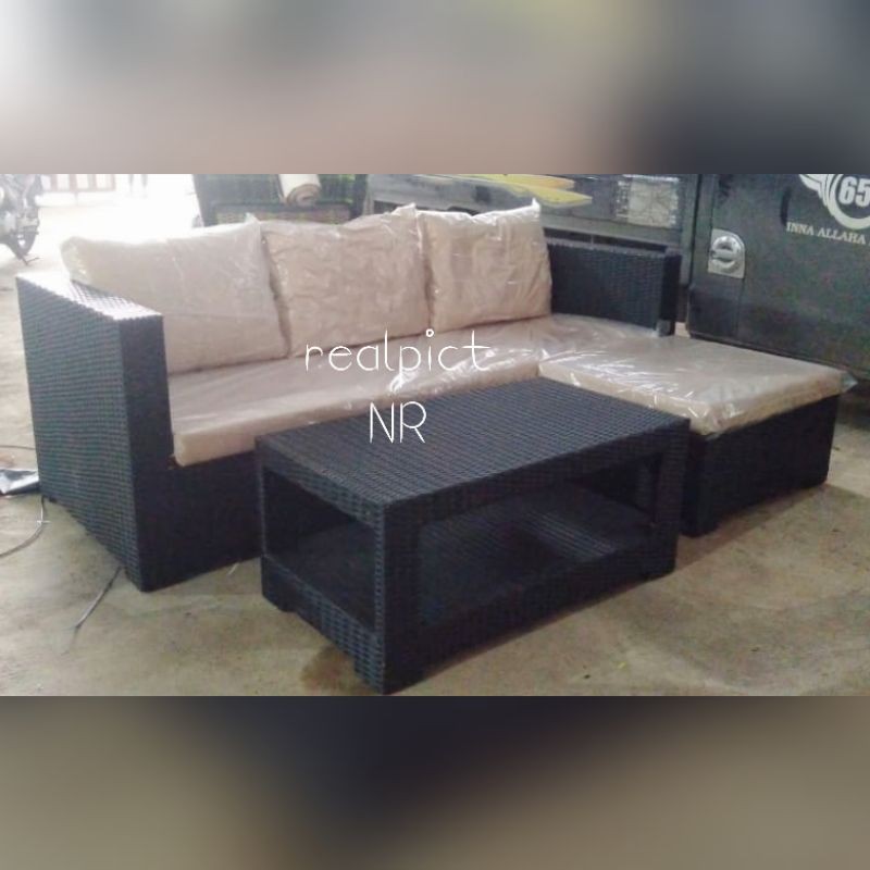 ▶️ FREEONGKIR‼️⏩ #Sofa L Minimalis #Sofa Rotan #Sofa minimalis #SofaKayu #Sofa.L