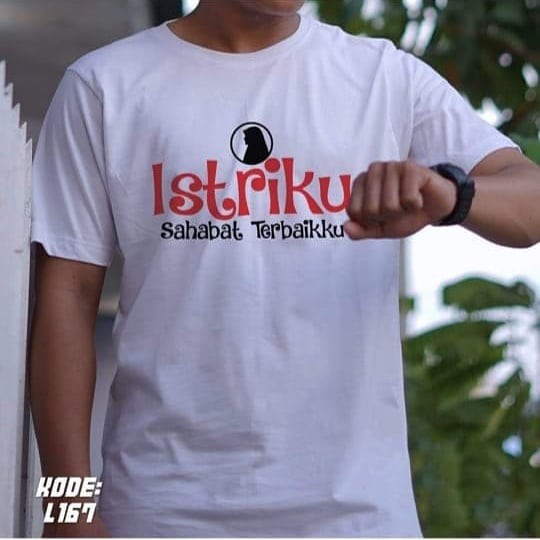 Kaos Istriku Sahabat Terbaikku db