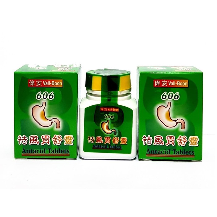 Vall-Boon 606 Antacid Tablets Val Bon Vallboon Tablet Maag Magh Mag 36