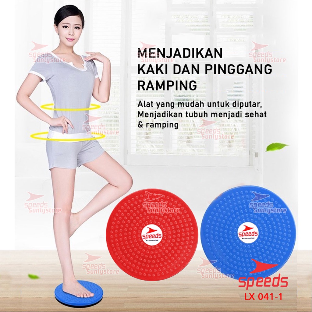 Alat Olahraga Putar Pelangsing Tubuh Pengecil Perut