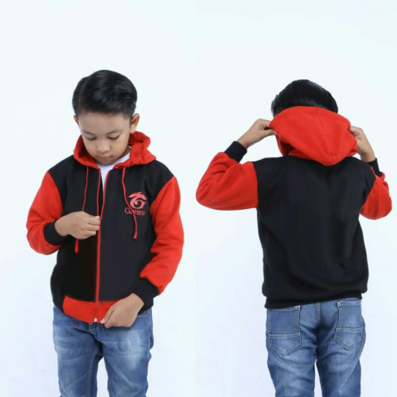 jaket free fire // hoodie free fire // jaket hoodie free firee dewasa dan anak promo terbaru