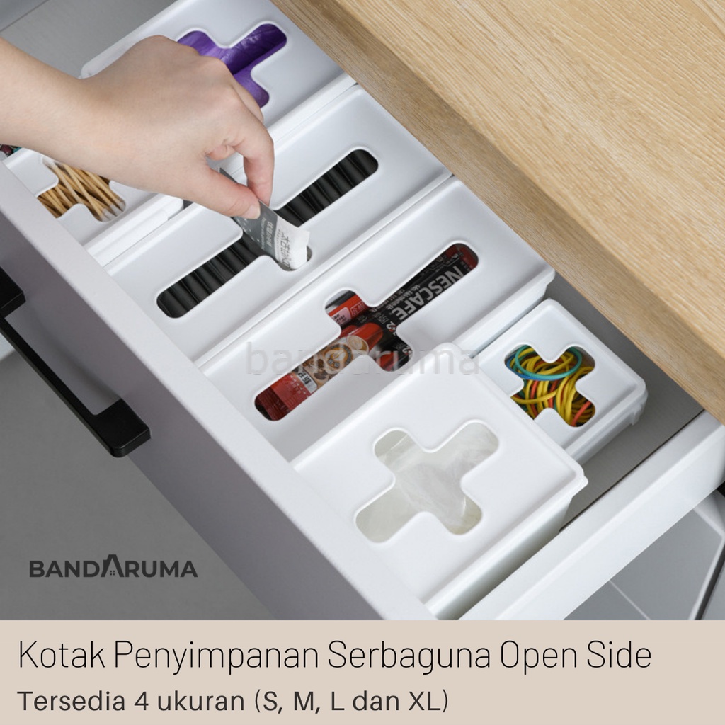 Storage Kotak Organizer Serbaguna Tempat Tissue Tusuk Gigi Kantong Sachet
