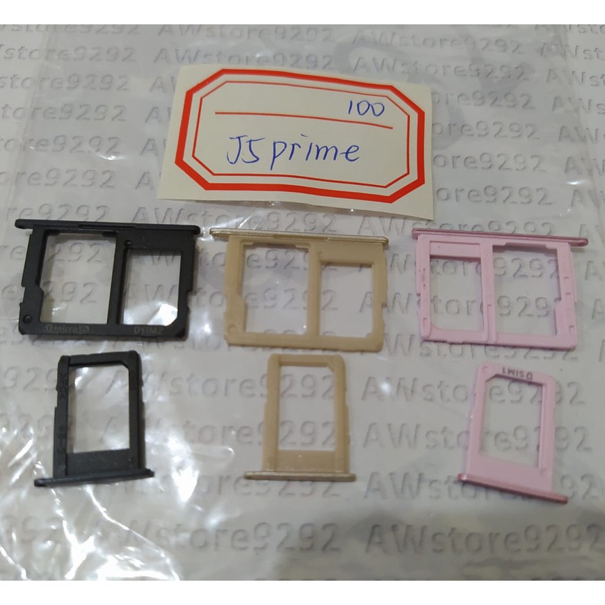 Slot Tempat Dudukan Kartu Simcard Sim card Lock Simtray Sim Tray Samsung J5 Prime / J7 Prime