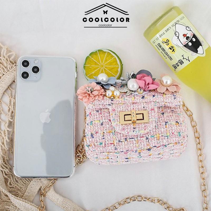 CODTas Messenger Satu Bahu Anak Kartun Bunga Lucu Tas Selempang Cocok untuk Semua- cl