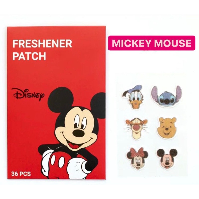 Mask Patch Tempelan Masker Karakter Aroma Lemon/Mint Isi 16 Pcs/STIKER AROMASK ISI 24-36 PATCH / MASK PATCH TEMPELAN MASKER KARAKTER DISNEY LUCU / STICKER MASKER / STICKER TEMPEL / AROMATERAPI MASKER WANGI VANILA GREEN TEA MINT JASMINE / AROMASK LUCIOUS P