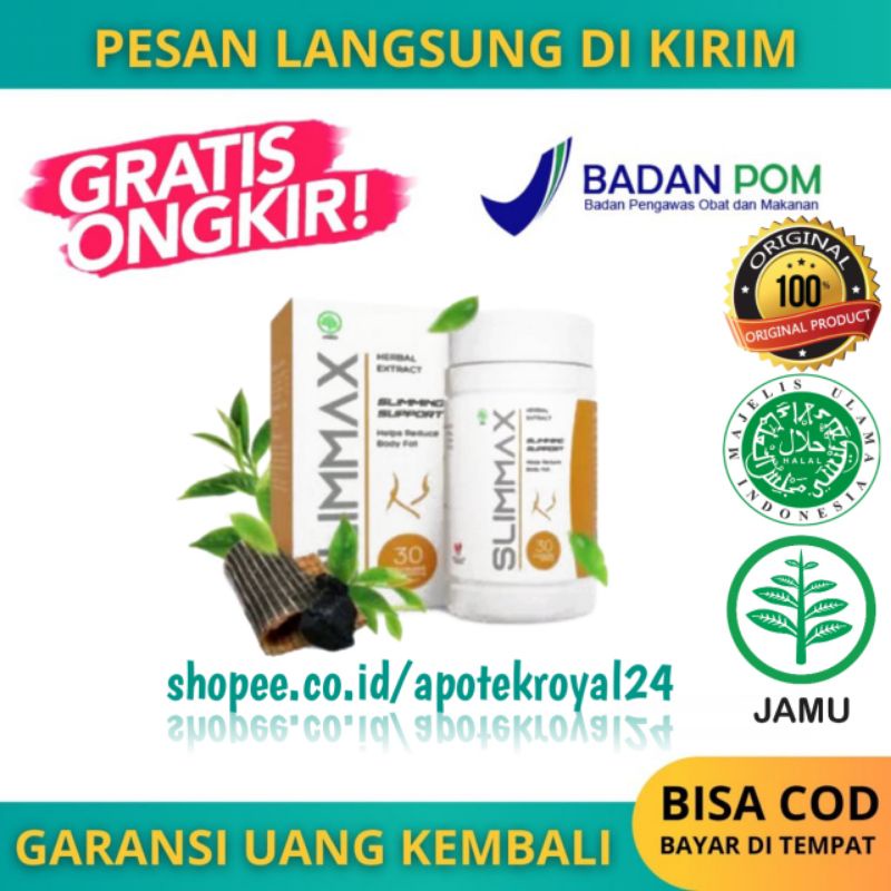 SLIMMAX OBAT PELANGSING BADAN DIET ASLI SLIMMAX ORIGINAL