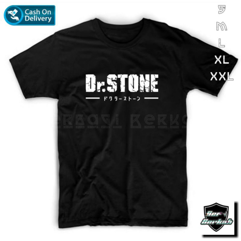Kaos Naime Dr. Stone | Kaos Dr Stone Anime Big Size  | Baju Anime Dr Stone Size S-XXL