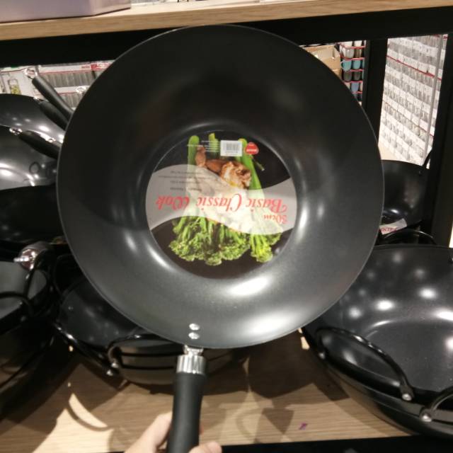 Maspion Basic Classic Wok Wajan 30 cm penggorengan Serbaguna
