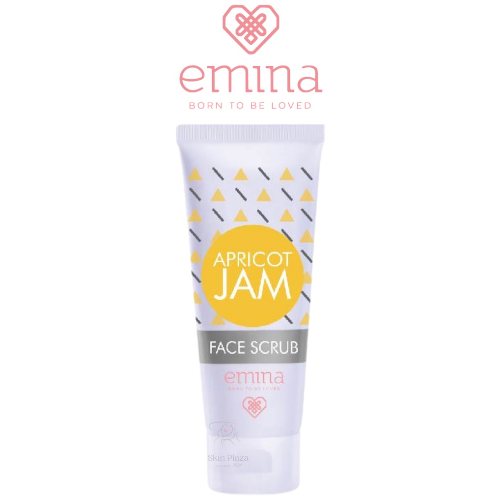 Emina Apricot Jam Face Scrub Ekstrak Alpukat 60ml