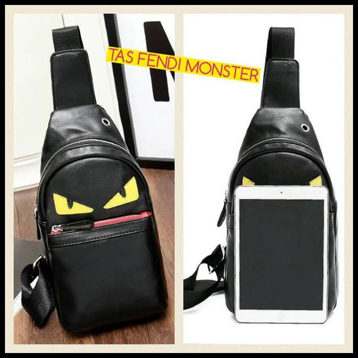 BEST SELLER TAS SELEMPANG FENDI MONSTER (ADA BOLONGAN MP3)