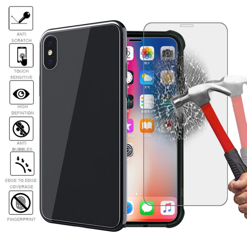 Tempered Glass iPhone X - Tempered Glass Premium Quality