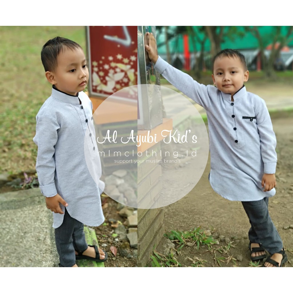 Baju Koko Couple Ayah Dan Anak