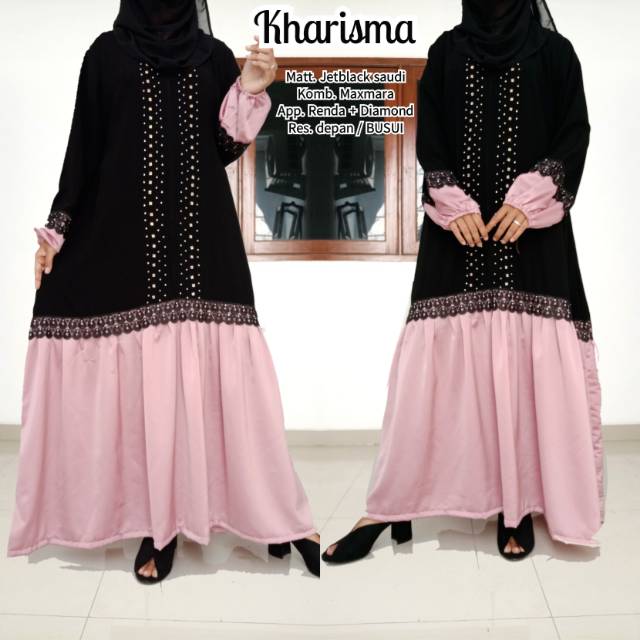 Abaya gamis pesta kharisma