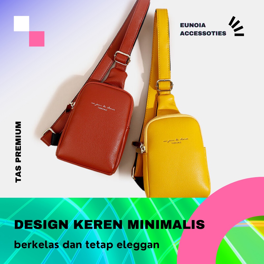 Tas Selempang Samping Gantung Anak Wanita Cewek Remaja Perempuan Kekinian Cantik Import Murah