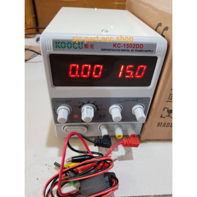 POWER SUPPLY HP DIGITAL KC 1502DD 2AMPERE 15 VOLT