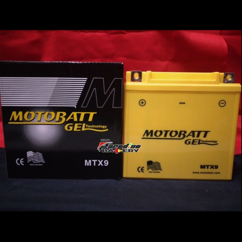 AKI MOTOR MOTOBATT UNTUK PIAGIO LX,THUNDER 125,VESPA,THUNDER