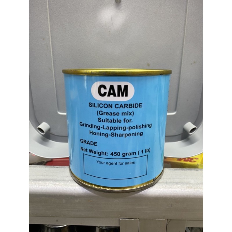 Cam lapping compound silicone carbide grinding pasta