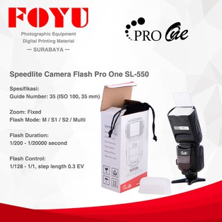 Pro One | Speedlite Camera Flash Pro One SL-550