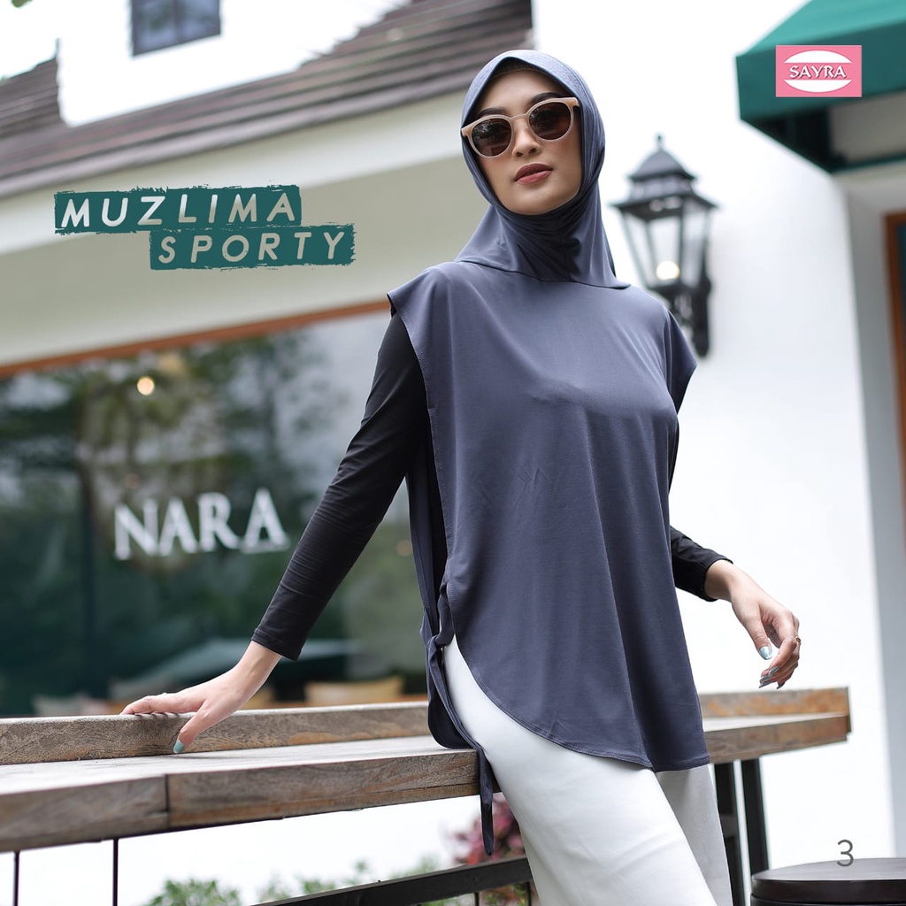 Jilbab Instan Bergo Muzlima Sporty Ori Sayra SAYRA1-1