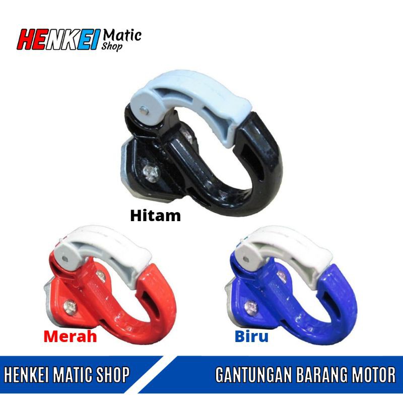 Cantolan Motor Model Bulat Bahan Logam - Bisa Untuk Semua Motor Matic