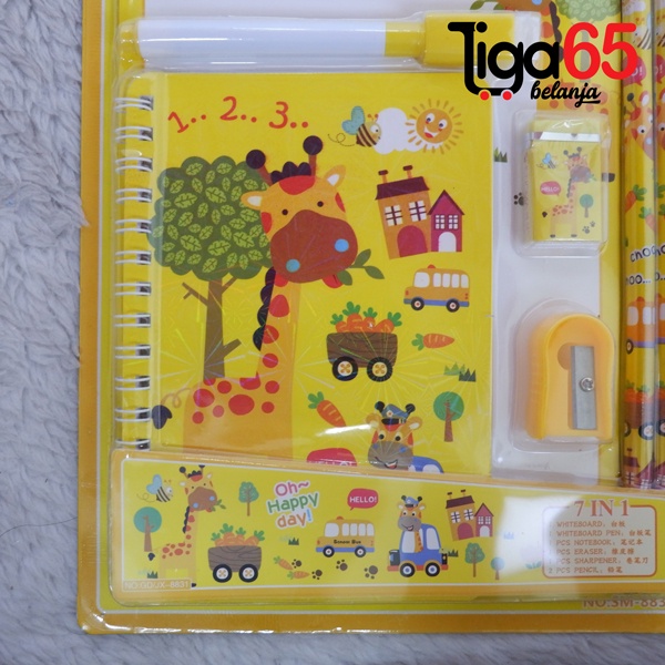 365 STATIONERY SET #40987 Buku &amp; Alat Tulis Anak / Karakter Fancy Gambar Lucu