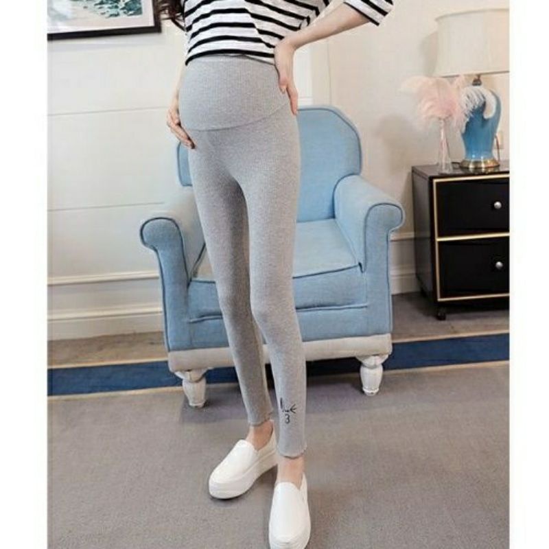 NEW!!Celana Legging Hamil Katun 6686