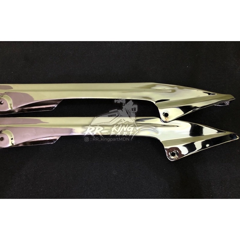 tutup rantai scorpio Z chrome plat tebal