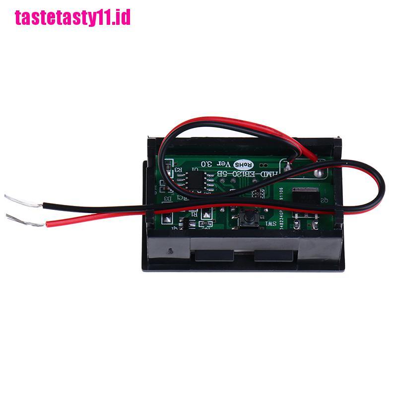 Modul Indikator Voltmeter Kapasitas Baterai Lithium 3S 12.6V