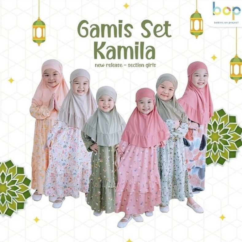 Setelan Gamis Anak Jump.Inc 1-10 Tahun