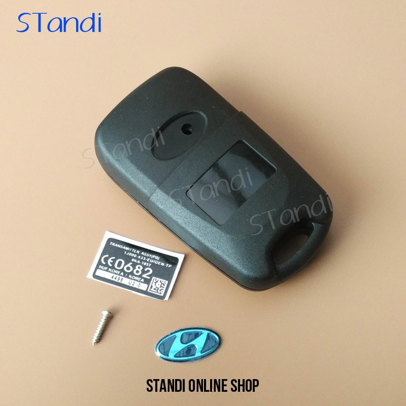 Casing Kunci Lipat Flip Key Rumah Kunci Hyundai i20