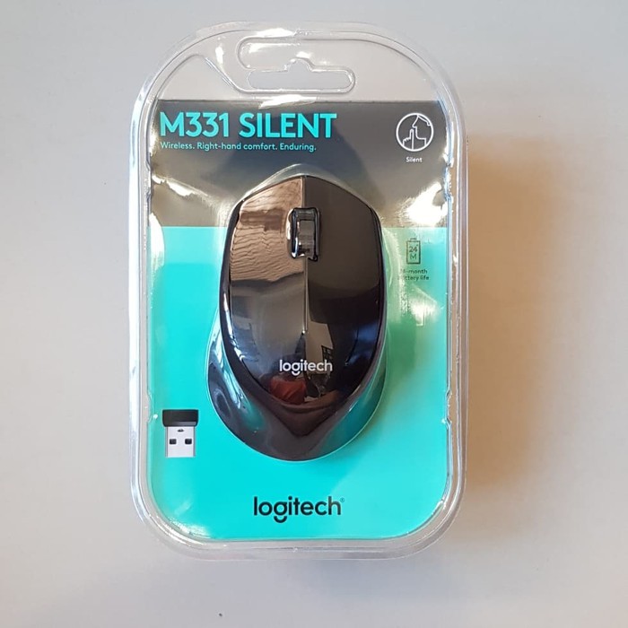 Logitech M331 Silent Wireless Original &amp; Resmi