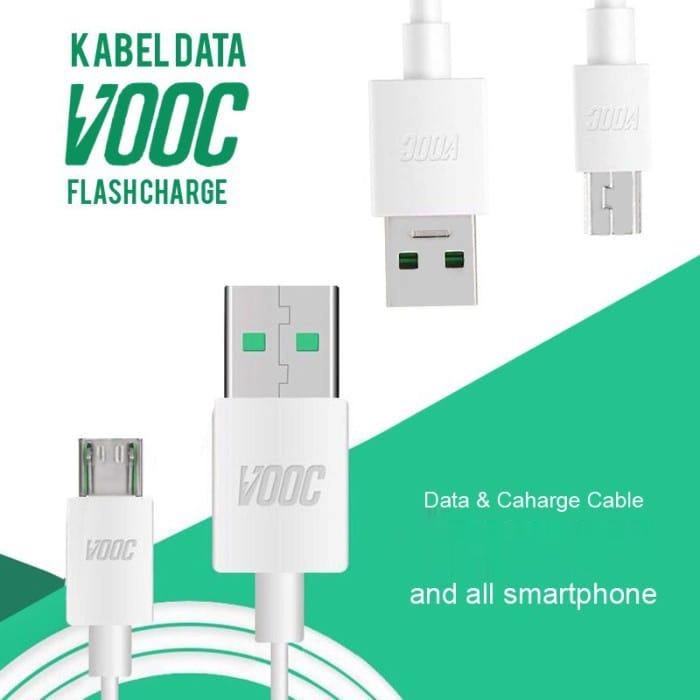 Kabel Cas Vooc Micro Up to 2 Amper I Kabal Cas Travel Bisa Buat Semua HP Dengan Tipe HP Micro I Fast Charging