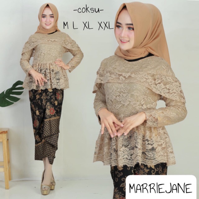 KEBAYA MARRIEJANE BROKAT / KEBAYA WISUDA / KEBAYA TUNANGAN