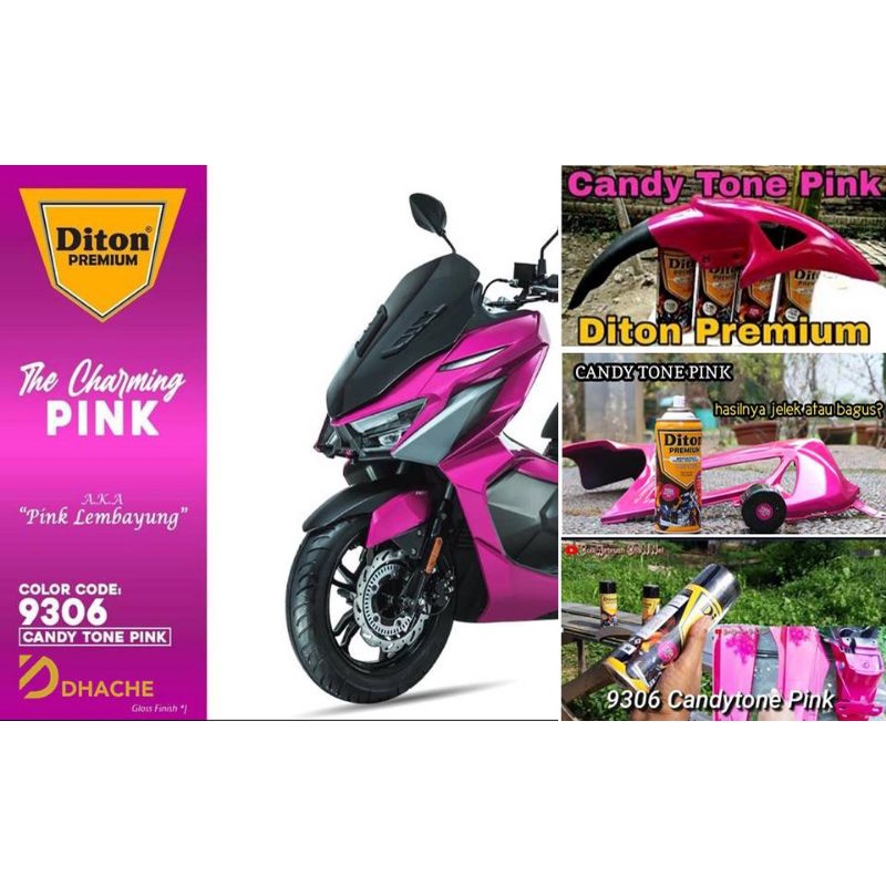 DITON PREMIUM / CANDY TONE PINK 9306 / CAT SEMPROT