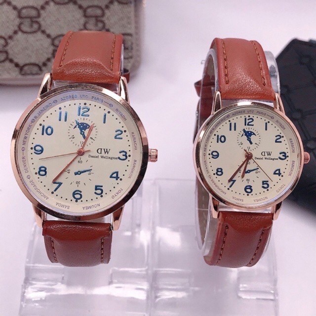 COD Jam Tangan Couple Pria Wanita Fashion Import Korea Murah