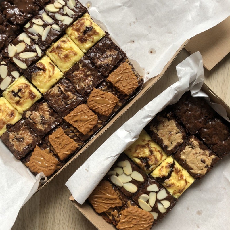 

Brownies panggang fudgy brownies