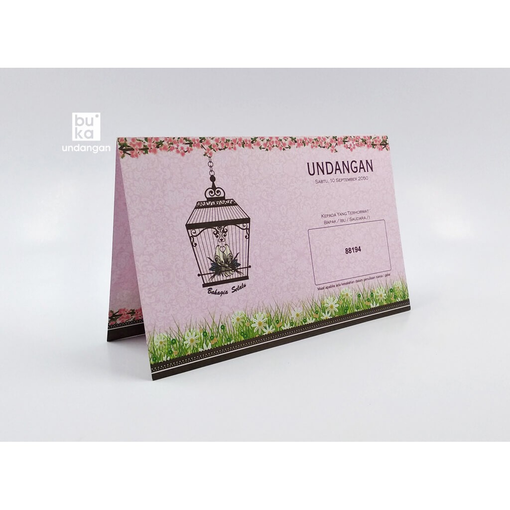 Blanko Undangan Nikah Kosongan ERBA-88194