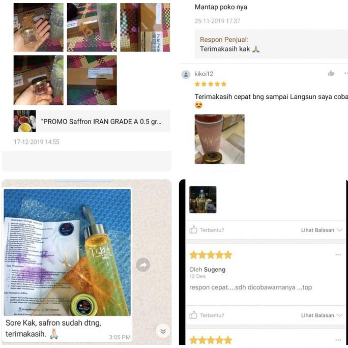

Saffron Super Negin 0.5 Gr + Free Bottol