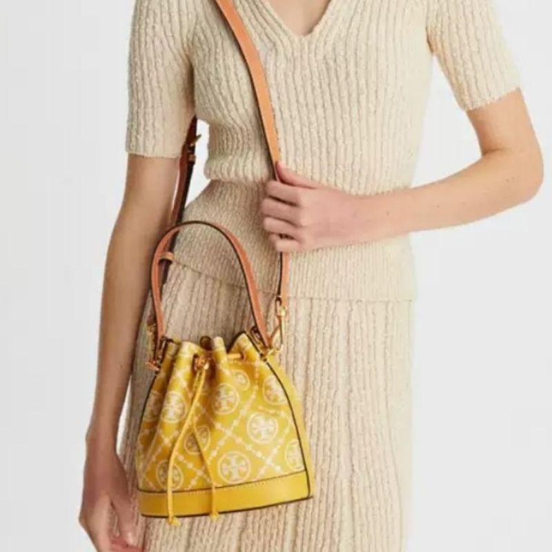 [COD] 61187 Tas Wanita Import TB Jackquard Bucket