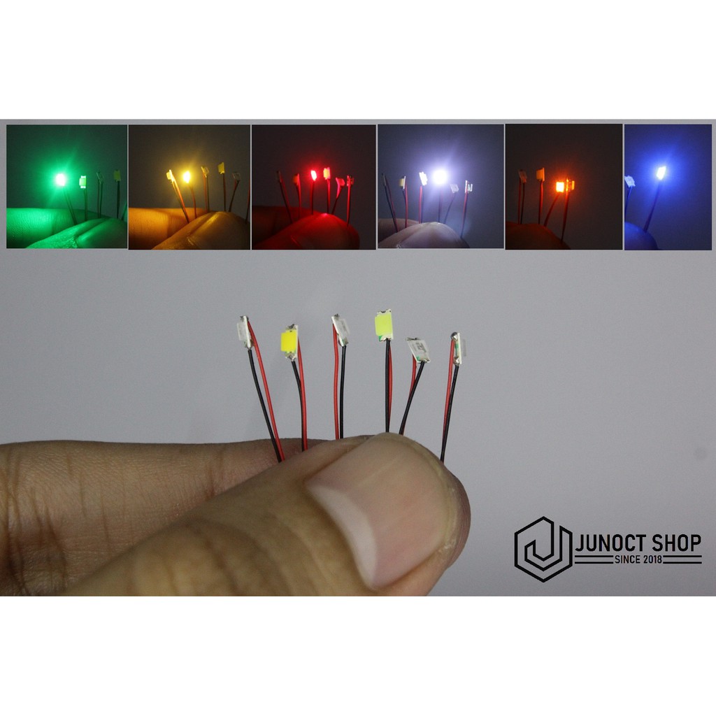 LED KECIL DENGAN KABEL UNTUK MAKET DIORAMA MINATUR DEKORASI 02