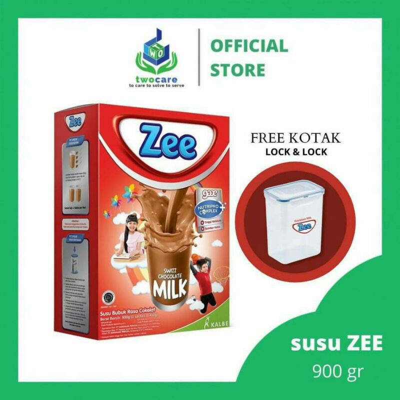 

ZEE Reguler 900 gr Vanila Twist -susu anak