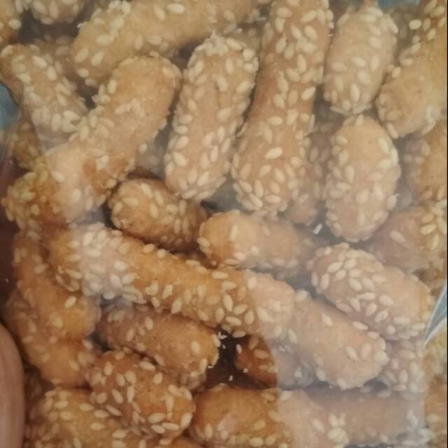 

Kue ciput wijen ketan putih