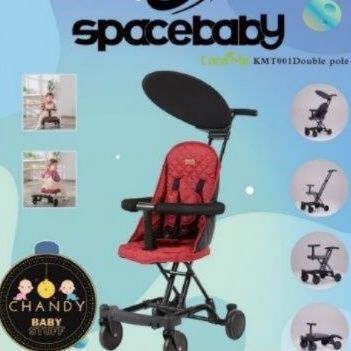 RIDER SPACE BABY KMT 001 3IN1 STROLL N TRIKE CABIN SIZE