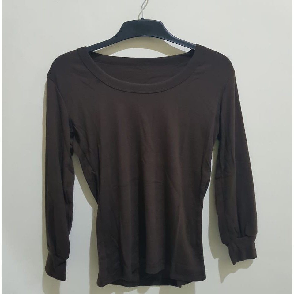 Kaos Lengan Panjang Cewek Import 300157