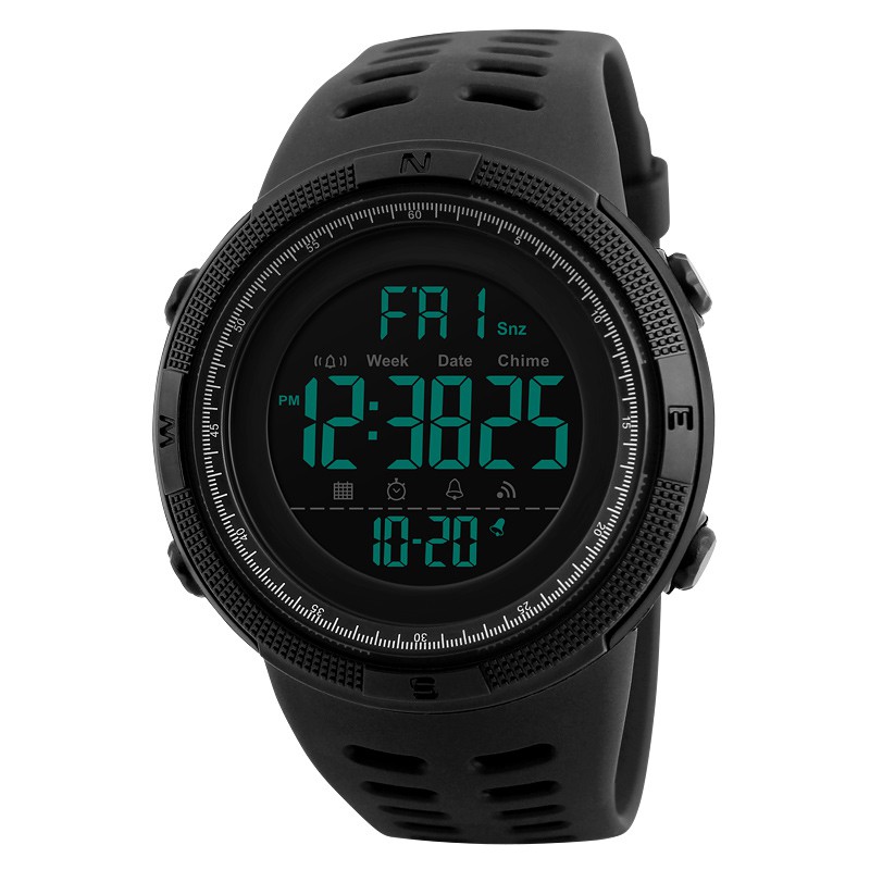 Murah - JEPPAR 1994 Jam Tangan Digital Pria Sport LED Water Resistant 50M Original