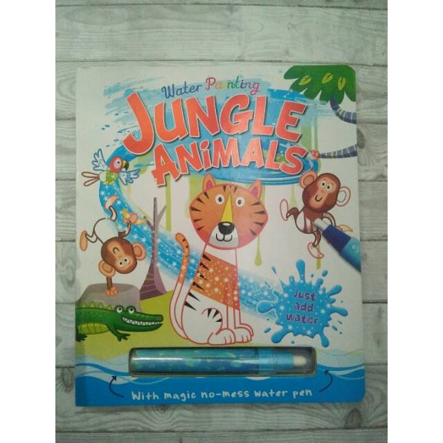 

WATER PAINTING JUNGLE ANIMALS