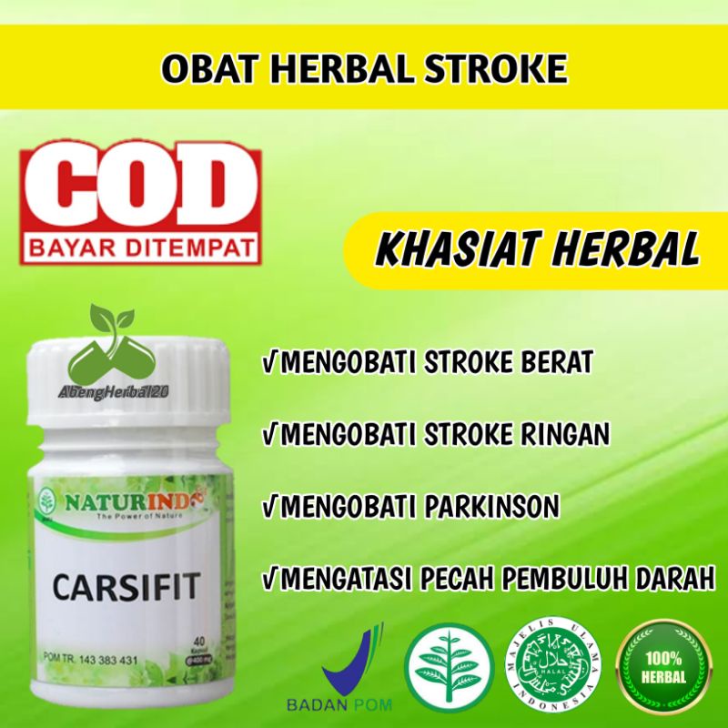 CARSIFIT obat herbal stroke dengan gejala sulit bicara kaku tangan kaki serta saraf otak-3