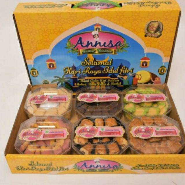 Palet Kue Kering Lebaran 2020 Merk Annisa